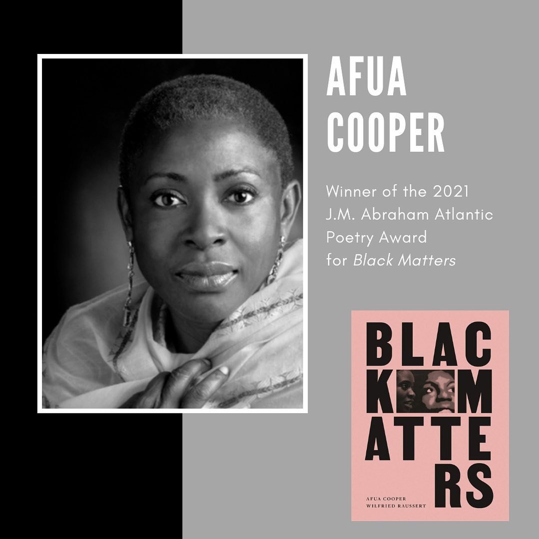 Pleased to have won the 2021 <a href="/AtlBookAwards/">Atlantic Book Awards</a> Poetry Award for book Black Matters. <a href="/fernpub/">Fernwood Publishing</a> <a href="/DalhousieU/">Dalhousie University</a> <a href="/ColumbiaUP/">Columbia University Press</a> Happy &amp; proud to represent #Canadian literature. <a href="/twuc/">TWUC</a> <a href="/WritersFedofNS/">Writers' Federation of Nova Scotia</a> <a href="/CanadianPoets/">League of Canadian Poets</a> <a href="/ADFRNTBooklist/">A Different Booklist</a>