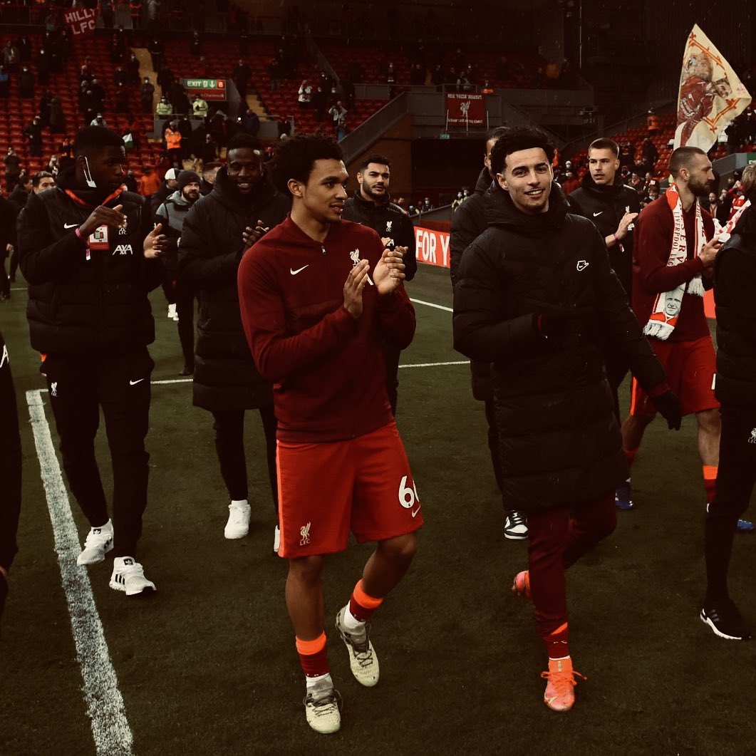 TrentAA's tweet photo. Next year we’re coming back for trophies. Thank you for the support til the very end Reds. We always find a way. 💪🏾🔴 https://t.co/lAWDr8FDIv