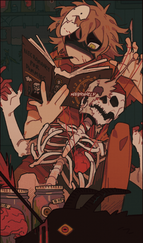 stormzilla97's tweet photo. tw / blood , bones , organ heart

studying necromancy ☠️🫀 
#dreamfanart ( this is dsmp!dream btw all rp ) https://t.co/r6ZQKJe963