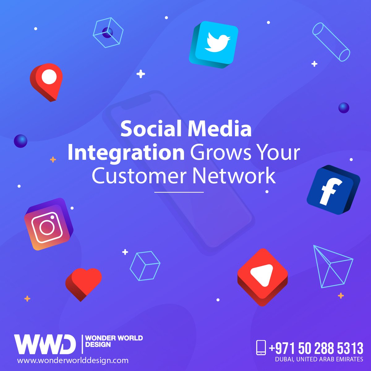 Social Media Integration Grows Your Customer Network

Consult with our experts today!
Visit Our Site: wonderworlddesign.com

#WonderWorldDesign #travelindustry #travelbusiness #travelapps #mobileapps #androiddevelopment #iosdevelopment #iosapp...