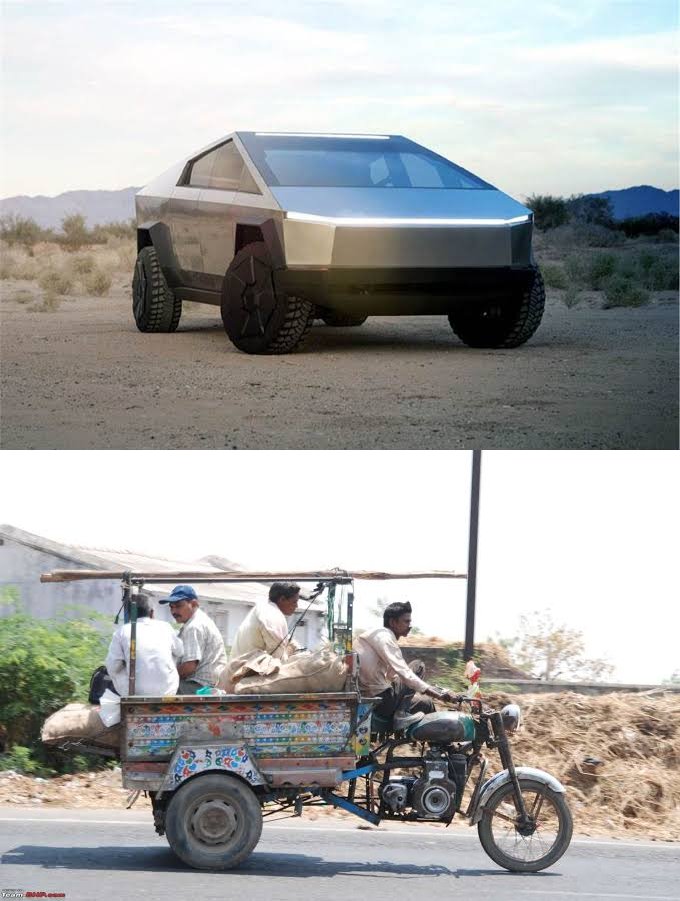 PabulousFun's tweet photo. You got Tesla
We have Desla 

We ain't same bro @elonmusk
#ElonMusk #boycotttesla https://t.co/zIt2KZugLA