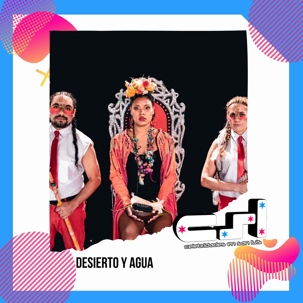 Celebridades_SL's tweet photo. #DesiertoYAgua presenta #PachaClub. La #electrónica #fusión característica del dúo se afianza con un sonido de #techno #andino delicado y bailable. Una ofrenda musical a nuestra #PachaMama 🍁🌏🌍🪶💜🎧
#celebridadesensl
#music #musica #lanzamiento #single #newsingle #sencillo https://t.co/uhivPwlOPU