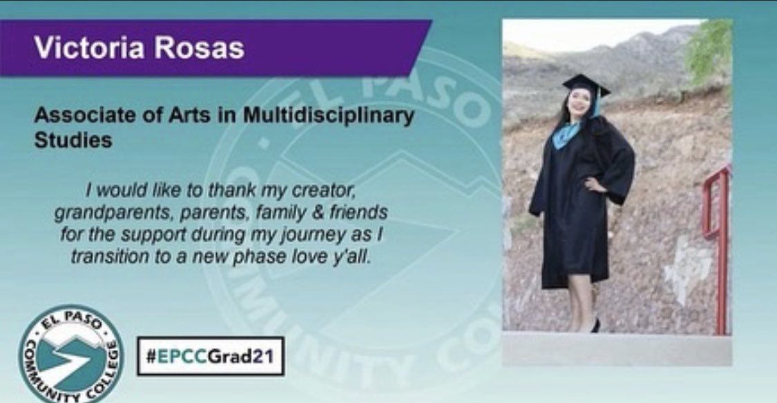 missionechs's tweet photo. Another group of #EPCC #PhoenixFamily crossed the virtual stage earning their Associate’s Degree well before their high school diploma. Congratulations all! #TeamSISD #hardworkpaysoff #FirstandBest https://t.co/dvzb3MATIw