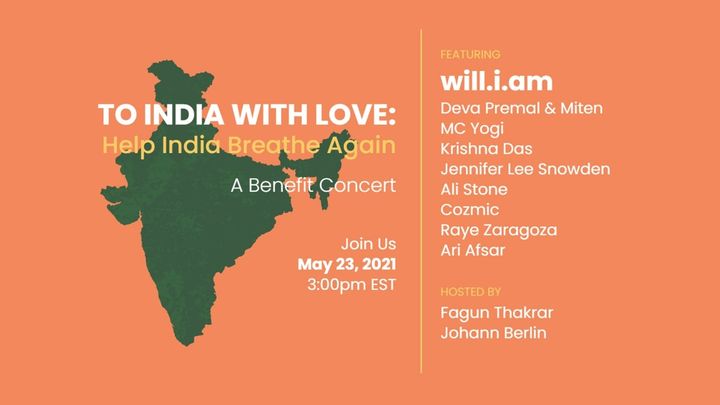 Let's help India Breathe Again... Join The Benefit Concert Now.
Click on the link below.
toindiawithlove.iahv.org/benefit-concert