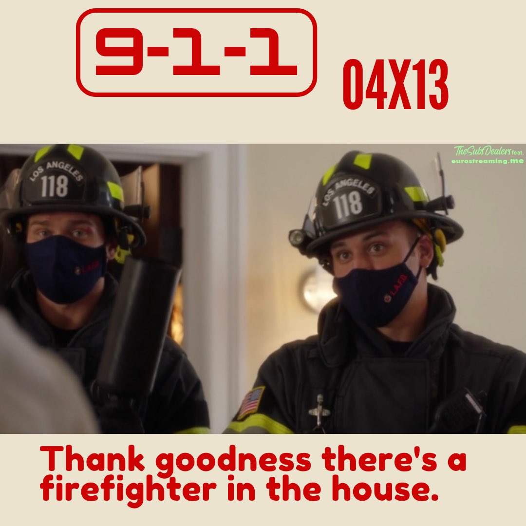 TheSubsDealers's tweet photo. Pronti a finire tutte le vostre lacrime? Preparate i fazzoletti, la nuova puntata di #911onFOX vi aspetta su eurostreaming .me https://t.co/RxqpWEru40