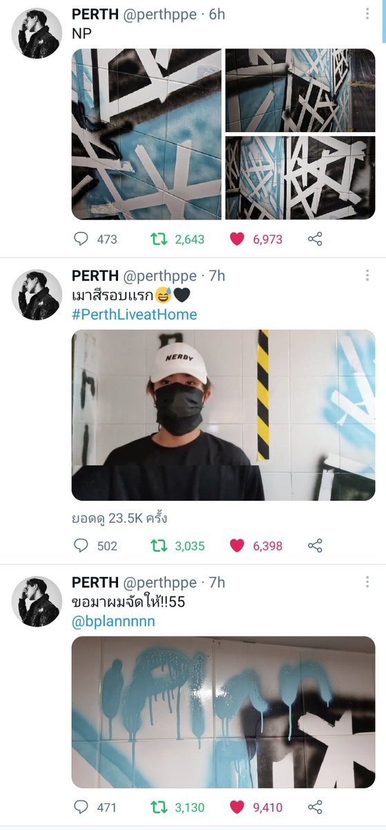 boonzoonlee's tweet photo. ก่อนจะหมดวันนี้ขอลงประดับทามไลน์หน่อยนะ เพิร์ธมา Live IG แล้วลงโซเซียล IG, IGS, Twiiter, Weibo ครบทุกอย่างให้หายคิดถึงกันเต็มๆเลย 😁🤘🖤
#เพิ้ดๆKDคิดถึงใจจะขาด
#PerthLiveatHome
#KDPPE #PerthTanopon https://t.co/DTfgN0BnZv