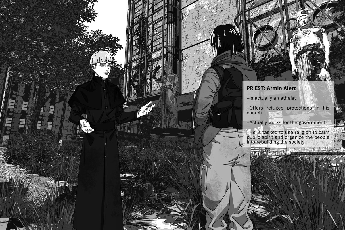 No5Frontiers's tweet photo. sorry I tweeted this 3 times😂4 more new main character settings of aplocalypse AU. I put the whole 7 characters together on my pixiv, u can get the link from my last tweet.
The basic concept of this AU and several other major character settings are on my May 18th tweet. https://t.co/gw8NlZWxC5