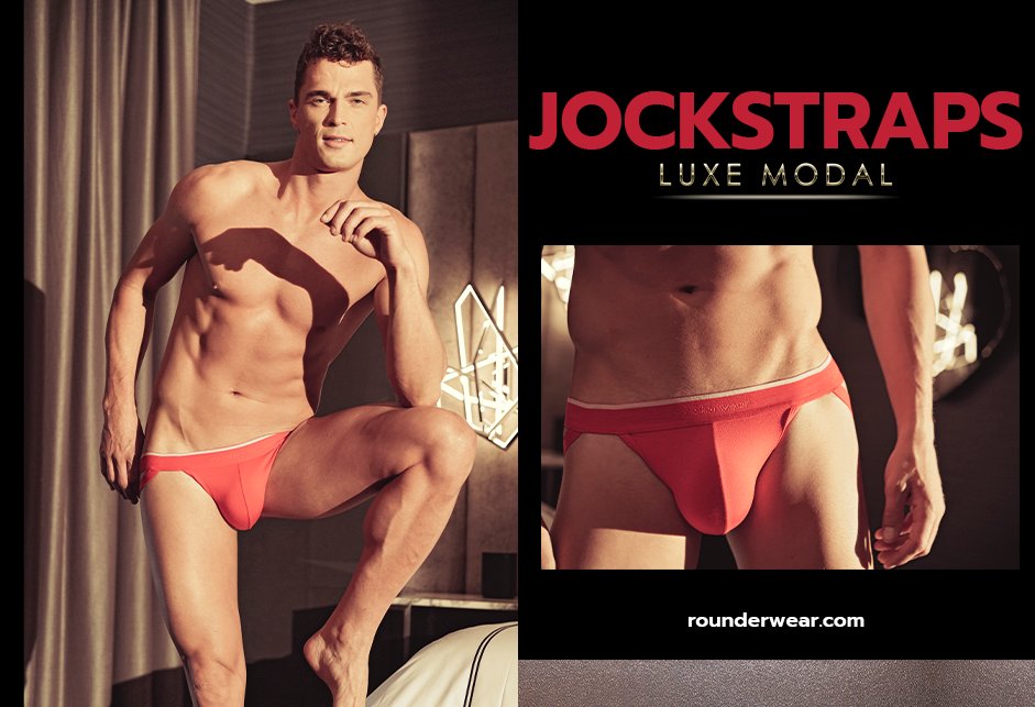 rounderwear's tweet photo. Nuestras prendas más finas y suaves esperan por ti... Nuevos jockstraps con material Luxe Modal. ¡Pruébalos ahora! 👇🏼 👇🏼 👇🏼

https://t.co/fcly0QV338 https://t.co/fgXKFAmFMr