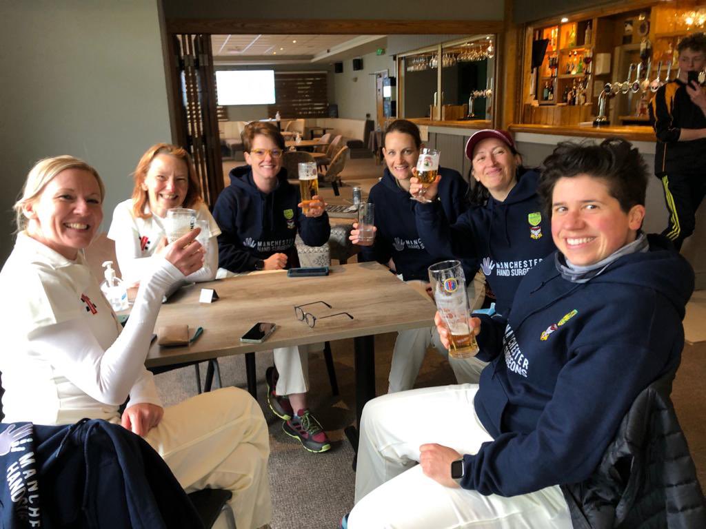 cheadle_cc's tweet photo. Our women’s team WIN their first game of the season!!
Well deserved ladies, great stuff - now for two on the spin! 
#cheadle https://t.co/kRGmg5y8rz