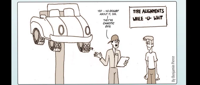 Ok, that's pretty funny… 