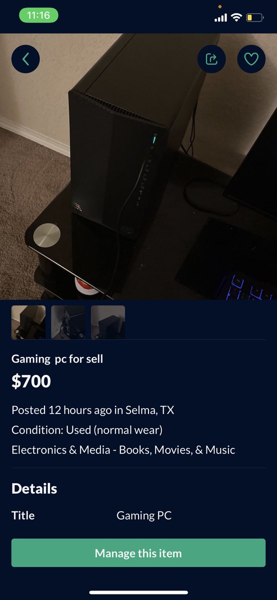 LIXIFY_1's tweet photo. gaming pc for sell 700$ lmk who wanna buy dm now texas only https://t.co/L4Kk12IgF3