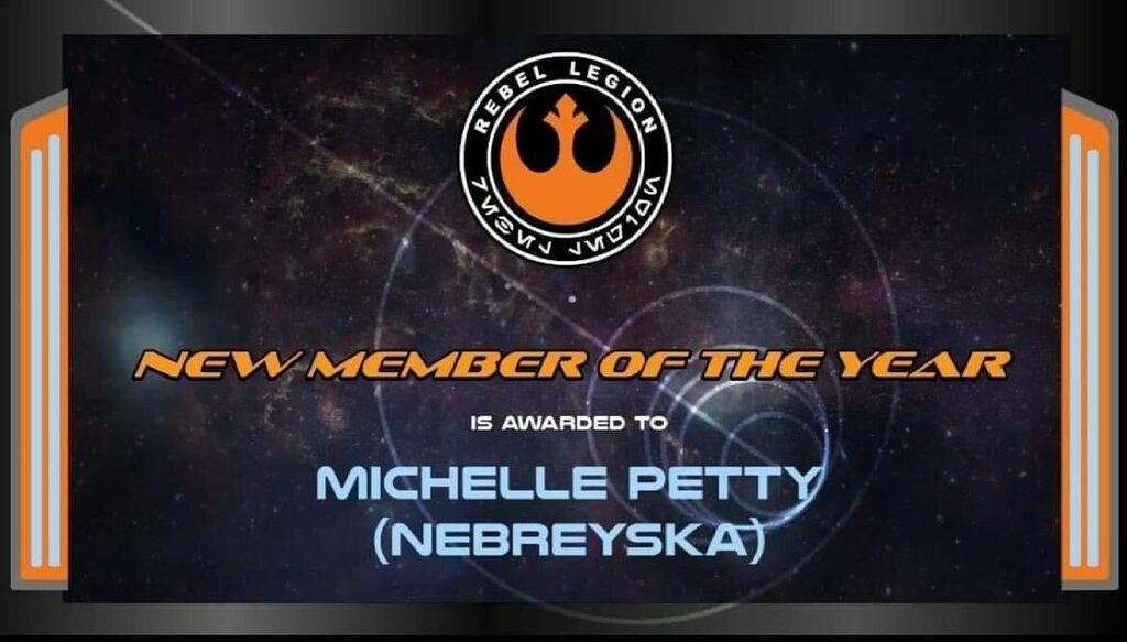 rlcentralbase's tweet photo. Once again a HUGE congratulations to @nebreyska for getting voted New Member of the Year!

#RebelLegion #RL #rebelthon #rebelthonstrikesback https://t.co/lfy90zCNrq
