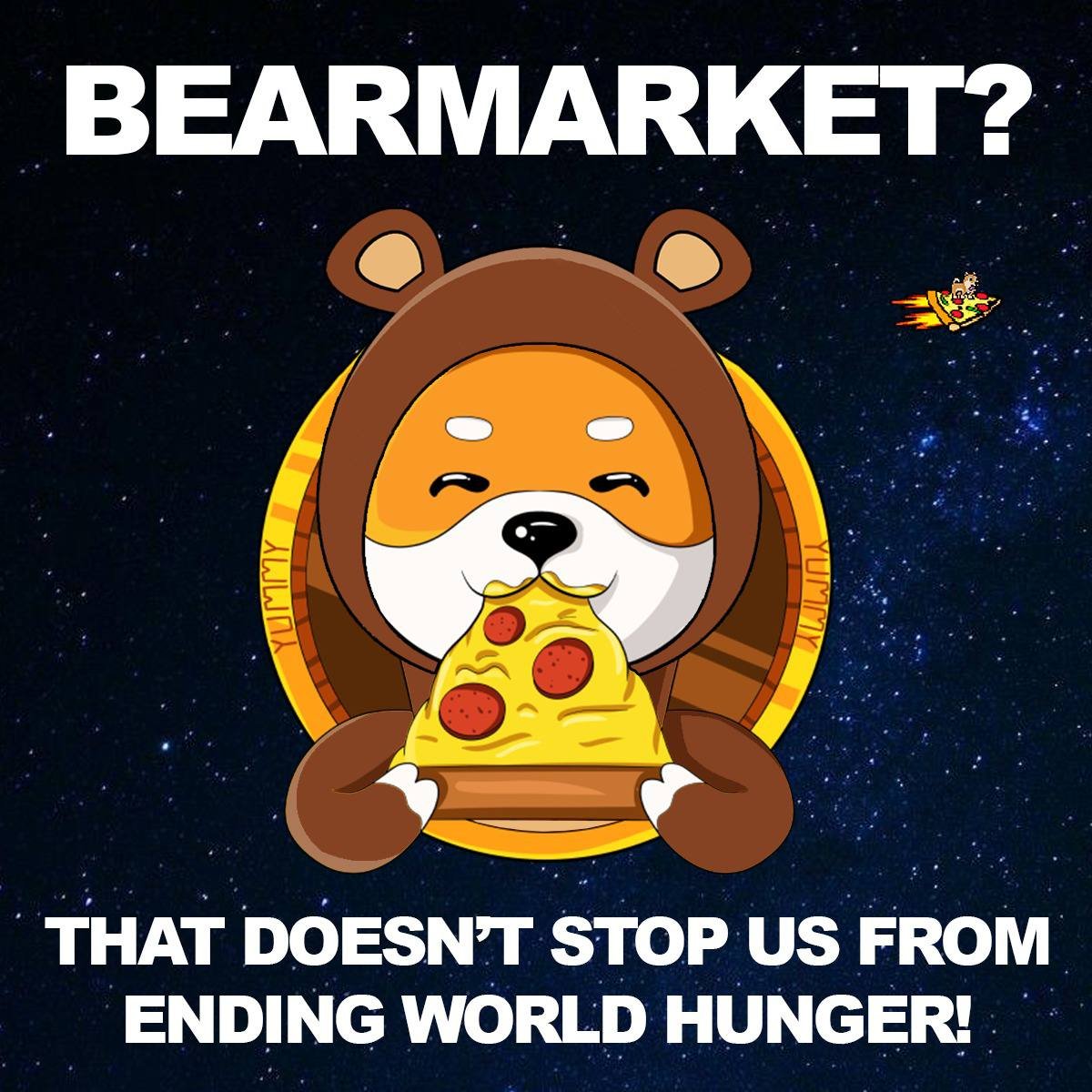 sambosuplex's tweet photo. $910k+ donated🧡 3M+ meals ❤️ "A Moon Mission to End World Hunger" -$Yummy More info:https://t.co/X5UoQ4qdgs Join the telegram:https://t.co/hMJepLAa07 ⭐️ BSC ⭐️
#yummy $yummy #crypto #bitcoin #cryptocurrency #blockchain #btc @cz_binance @binance https://t.co/PWEHUgP9Jg