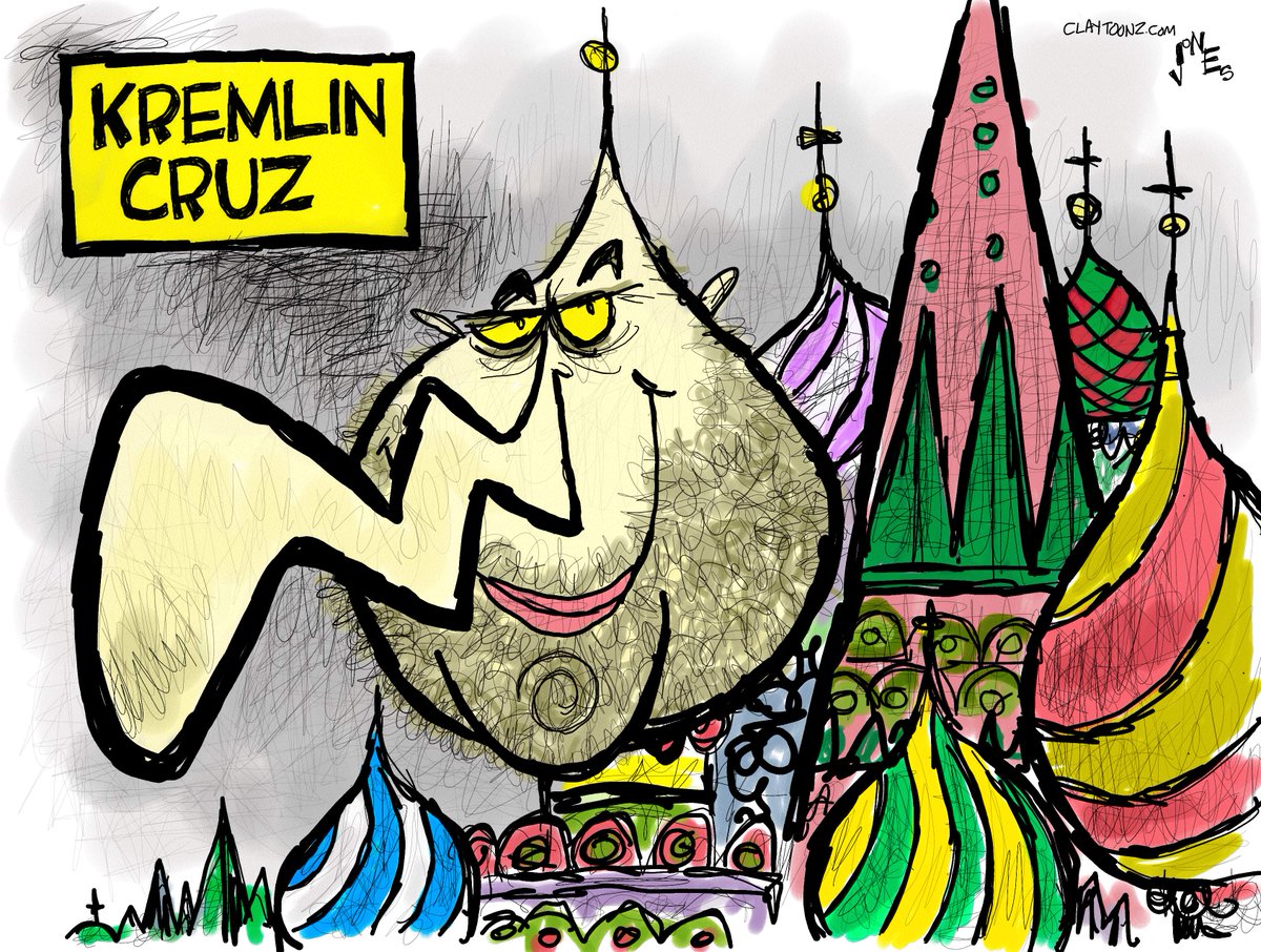 claytoonz's tweet photo. So @TedCruz really hated when @bwilliams called him #KremlinCruz. #TedCruz #TedCruzchev #CancunCruz #LyinTed #SnoozinCruz #Felito #fatwolverine https://t.co/q4oFqZkqSg
