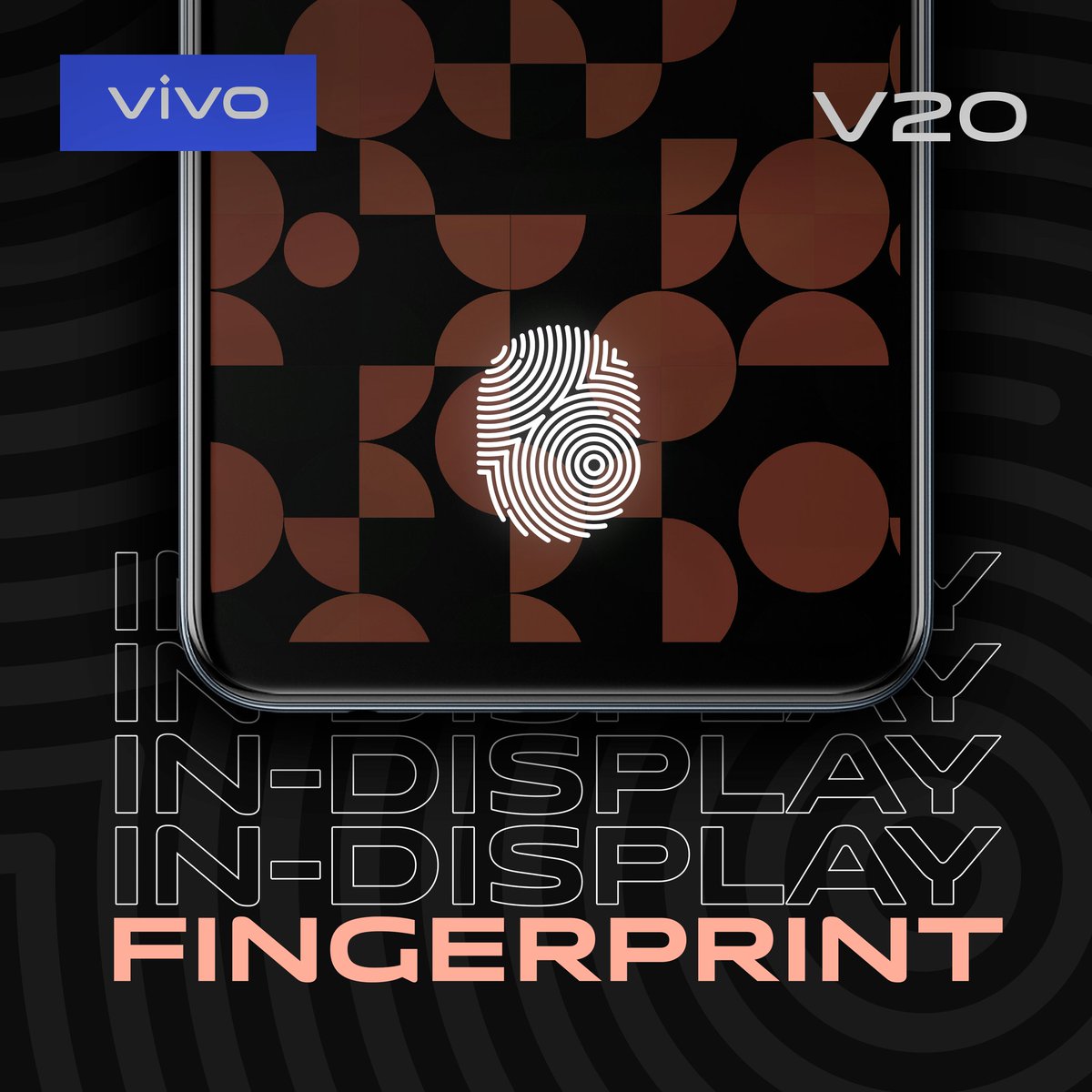 vivo__Nigeria's tweet photo. The V20 in-display fingerprint scanning feature lets you unlock your smartphone quickly and with style
#V20 #vivoNigeria #BeTheFocus #44MPEyeAutoFocusSelfie #64MPRearCamera #SuperNightMode https://t.co/TzDnQtMLE0