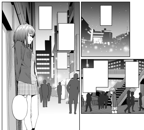 《今日の進捗》
人物に色付けました
あとは人物に影と光を付け加えて完了です
明日はそれプラス次のページの下描きをしたい 