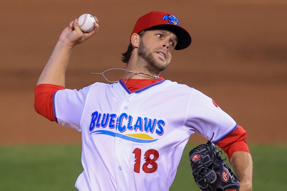 BlueClaws's tweet photo. Jonathan Hughes on the mound for the BlueClaws this afternoon, a 1:05 start. Listen at the link below or watch on https://t.co/sj3jRWBdY8! #GoBlueClaws 

📻: https://t.co/4WqGntzXUV
📺: https://t.co/sj3jRWBdY8 https://t.co/sKO77ZcSA1