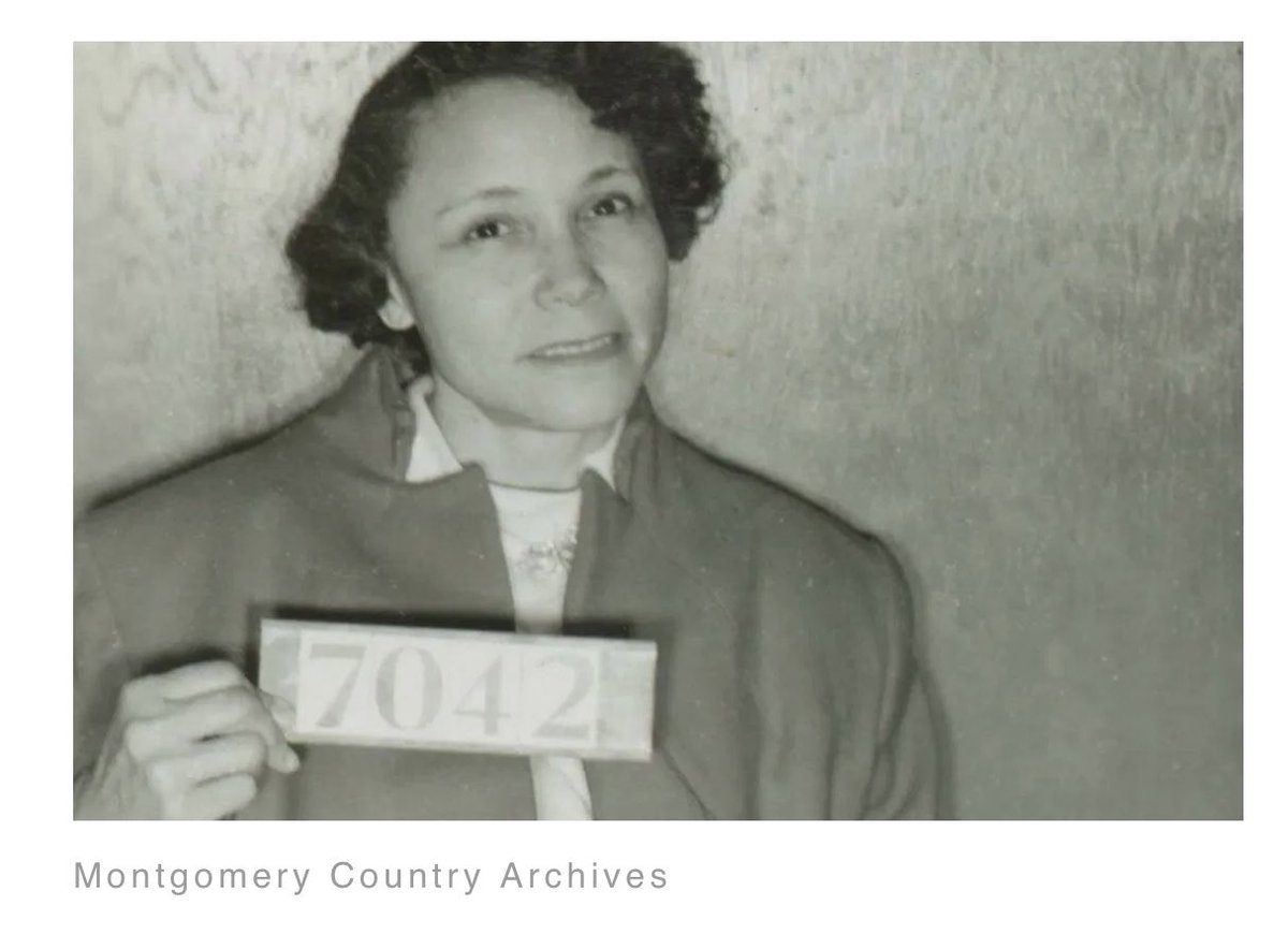 LqLana's tweet photo. Jo Ann Robinson faced verbal abuse for sitting in the empty white section of a bus, she became a major player in Montgomery bus boycotts. What, y’all thought it was just Rosa Parks & Claudette Colvin? I’m gonna keep sharing what history books aren’t. #FreshVoicesRise #RaiseAFist https://t.co/AdRrrRQjzg