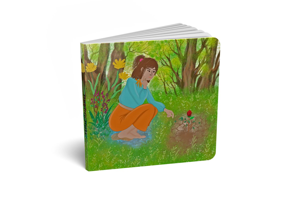 HayotoLia's tweet photo. Finding hope!
#bookcoverillustration 
#Illustrations https://t.co/3BiqTE4PTO