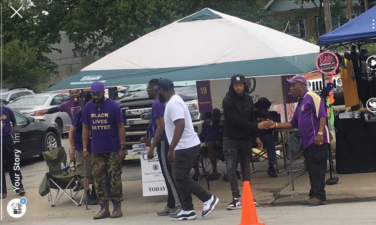 BuyBlaKCK's tweet photo. Major Shout OWT to the Omega Men  of Omega Psi Phi Fraternity Inc. for ALWAYS supporting! 💜💛💜💛 https://t.co/BwGhOlUIdd