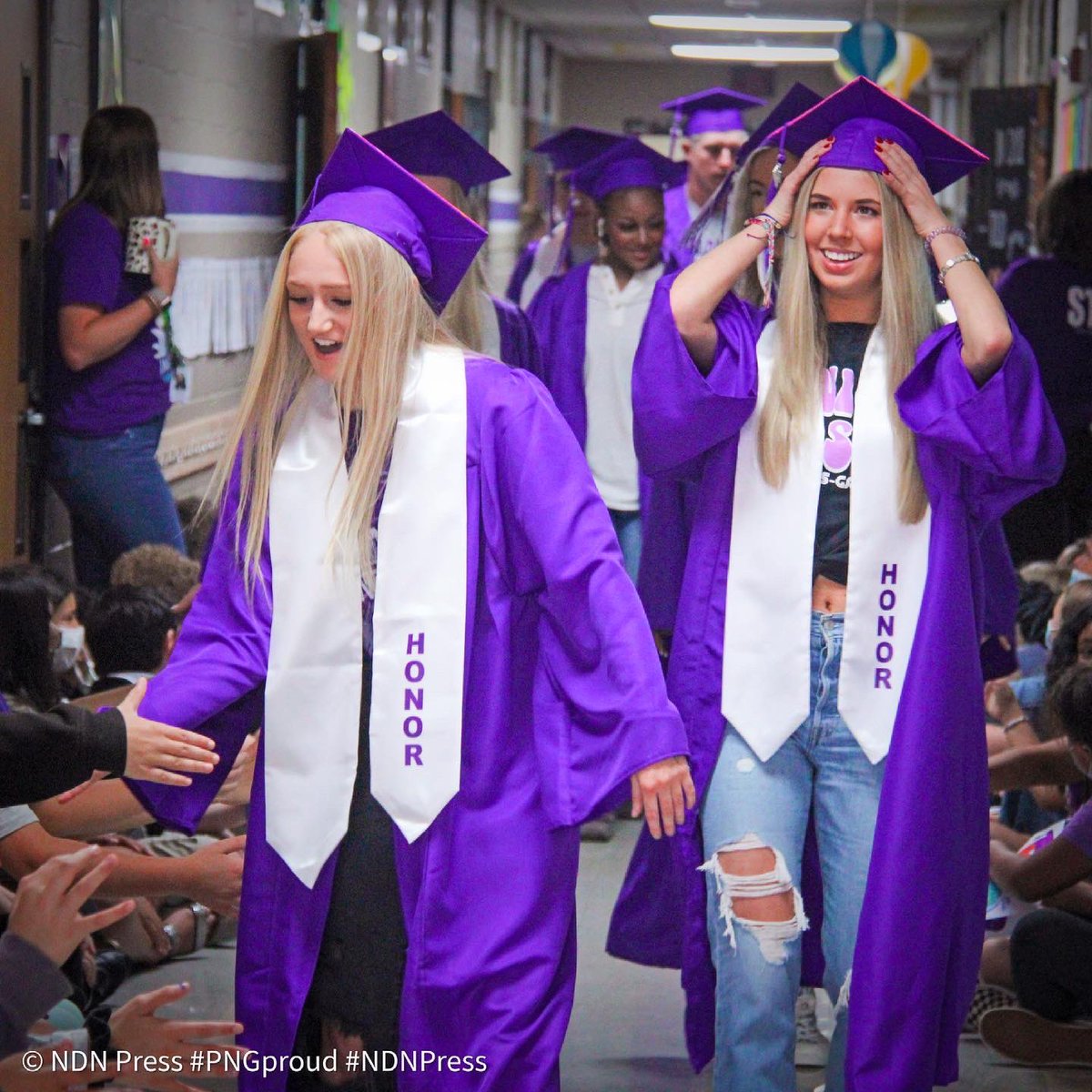NDNPress's tweet photo. WEEKLY SNAPS: Here’s some of the other Photo of the Week submissions, all coming from Thursday’s Senior Walk-Through.
#PNGproud #NDNPress #WeeklySnaps (1/2) https://t.co/5zX7heELl2