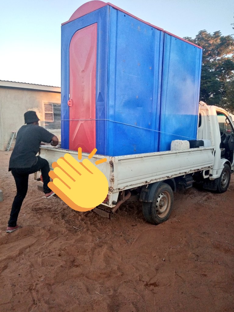 motheomonga's tweet photo. BW Twitter.
Mobile Toilets for Hire(Weddings and Funerals) ๐
#CheckMyPinnedTweet
#PushaBW https://t.co/ym9Rq6Pi9g
