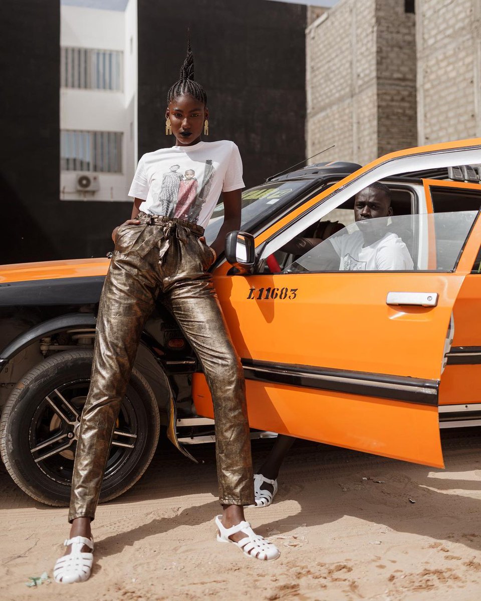 Sentinellemag's tweet photo. In these Dakar streets, @afrikanista is vibe and we're here for it  😍

#Africanbrand https://t.co/aAprxRF1t7