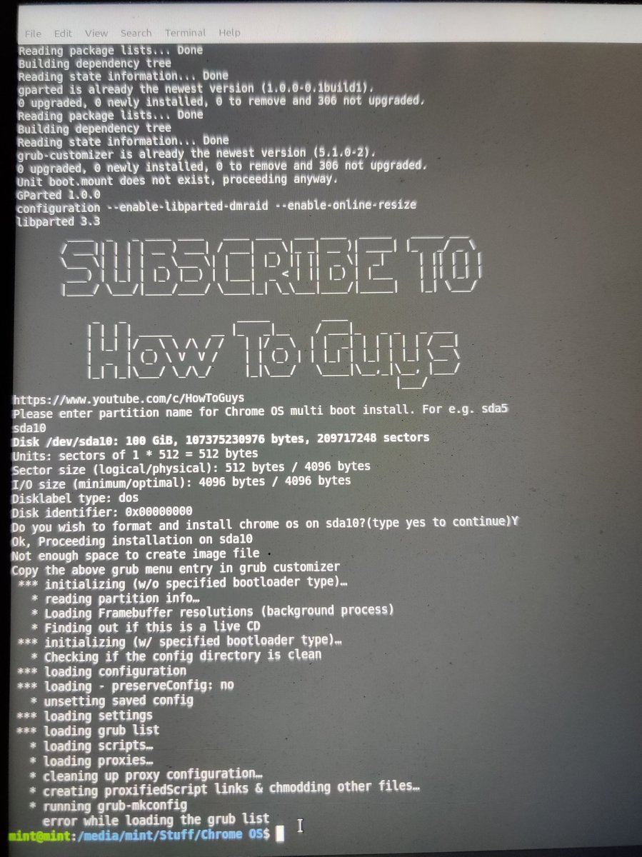 itsme_harshit's tweet photo. @kedardn Hi brother, I need your help with the installation of ChromeOS on my Lenovo Yoga 510 - intel i3, I've followed all your instructions from your video but I got stuck here, help me with this issue, please. https://t.co/1BBxD9UQVf