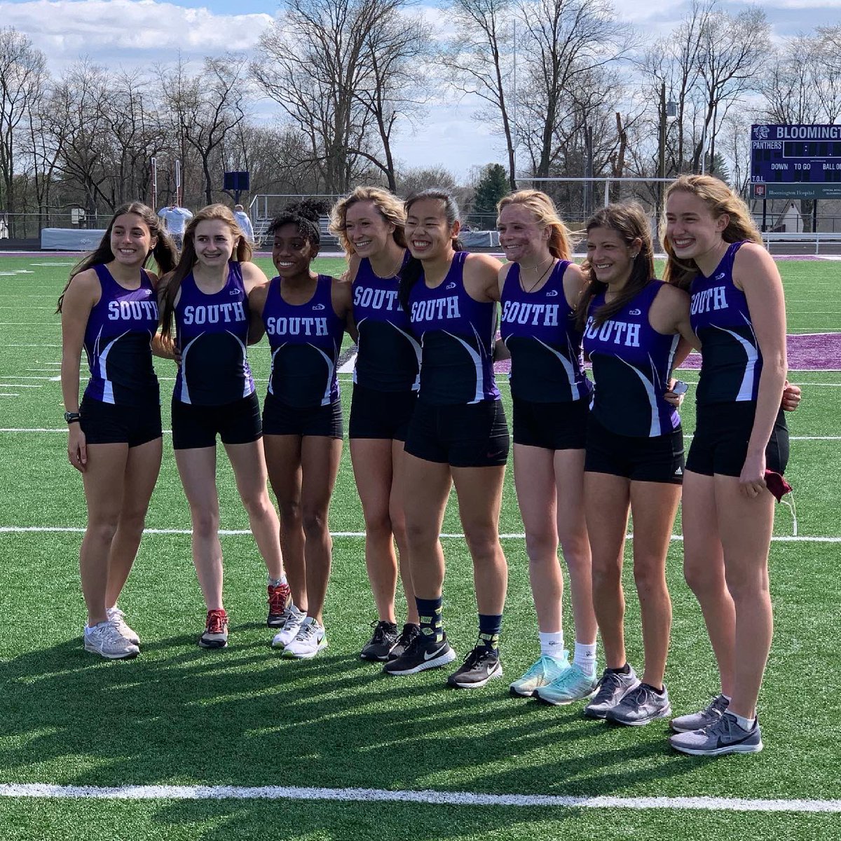 bhssxctf's tweet photo. Happy Senior Sunday! 💜🤍 

Thank you to our 2021 Seniors for their years of dedication and commitment to the South Track programs! Good luck to many of these seniors that are also competing at Regionals this week! THANK YOU SENIORS!!! #panthers #seniorsunday https://t.co/ZpKlMCkqOY