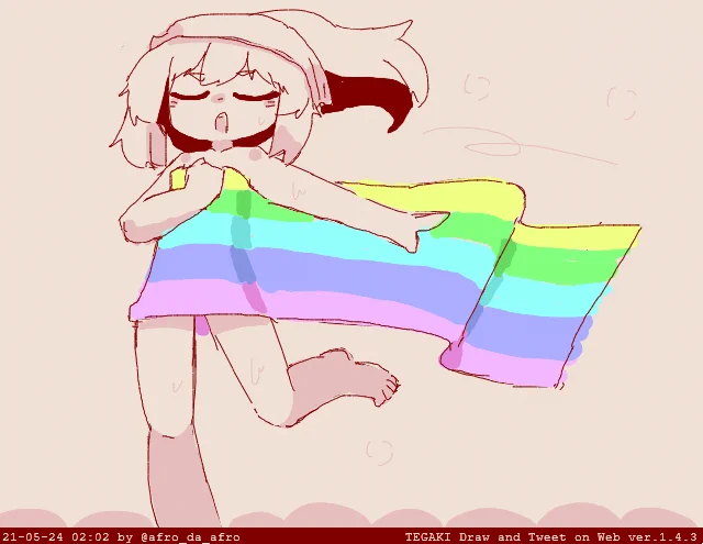 ほかほか2時じゃん・・・!?!? #tegaki_dt 