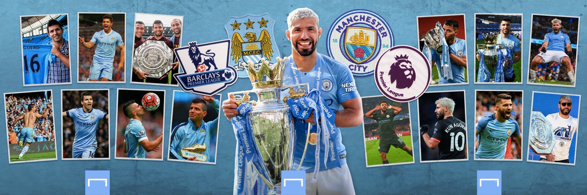 goal's tweet photo. Signing off in style ⚽⚽

What a way to bow out 🙌

@aguerosergiokun 👏👏👏 https://t.co/jcKpoL6Mwa