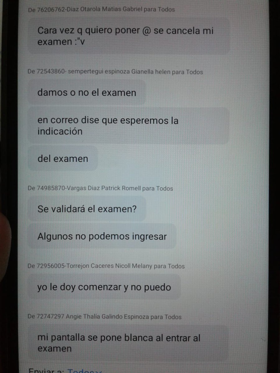 KattyLaura4's tweet photo. @Defensoria_Peru  el día de hoy estaba programado el examen de admisión de la universidad Agraria, sin embargo no enviaron los enlaces, los organizadores no se pronuncia sobre lo ocurrido. Solo han aceptado a un grupo reducido para que rindan el examen sin los controles necesario https://t.co/fgLYg5NeL3