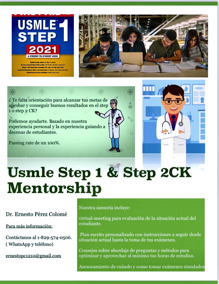 Ermesto91713846's tweet photo. Si necesitas asesoría para el usmle step1 y/o step 2CK. No dudes en contactarme.  #MedTwitter #medicina #USMLE #step1 https://t.co/0u371nStlJ
