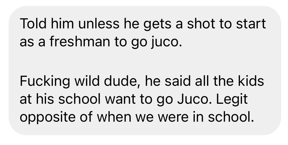 KingofJUCO's tweet photo. Changing how kids view JUCO one day at a time.

JUCO Bandits Forever https://t.co/GXOzeq28VP