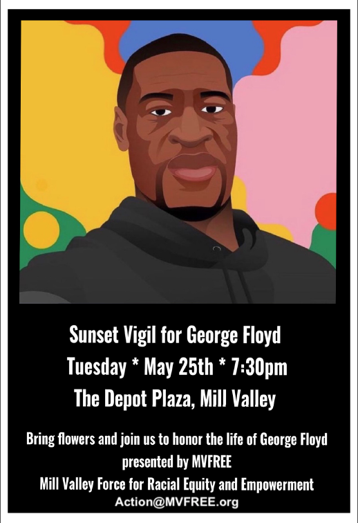 Sunset Vigil for George Floyd @ The Depot Plaza