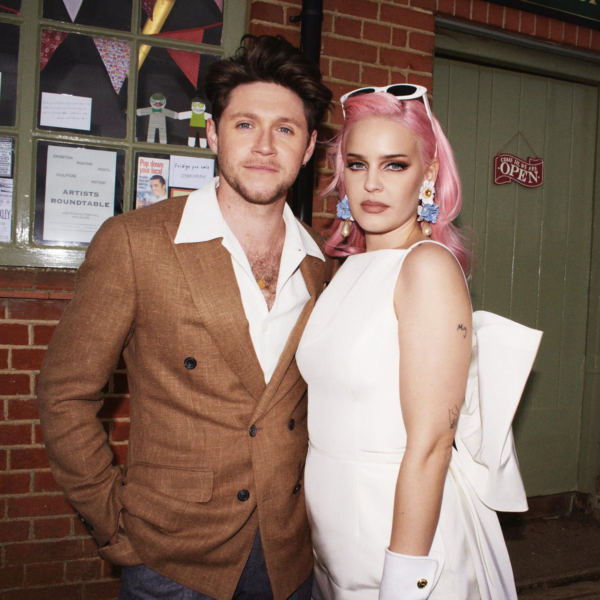 AnneMarie's tweet photo. THANK YOU for all your love so far on Our Song 💗💗💗 So happy we got to make this @NiallOfficial 🌺 #OURSONG https://t.co/rVROQTJKNU https://t.co/C3XA4ApoTh