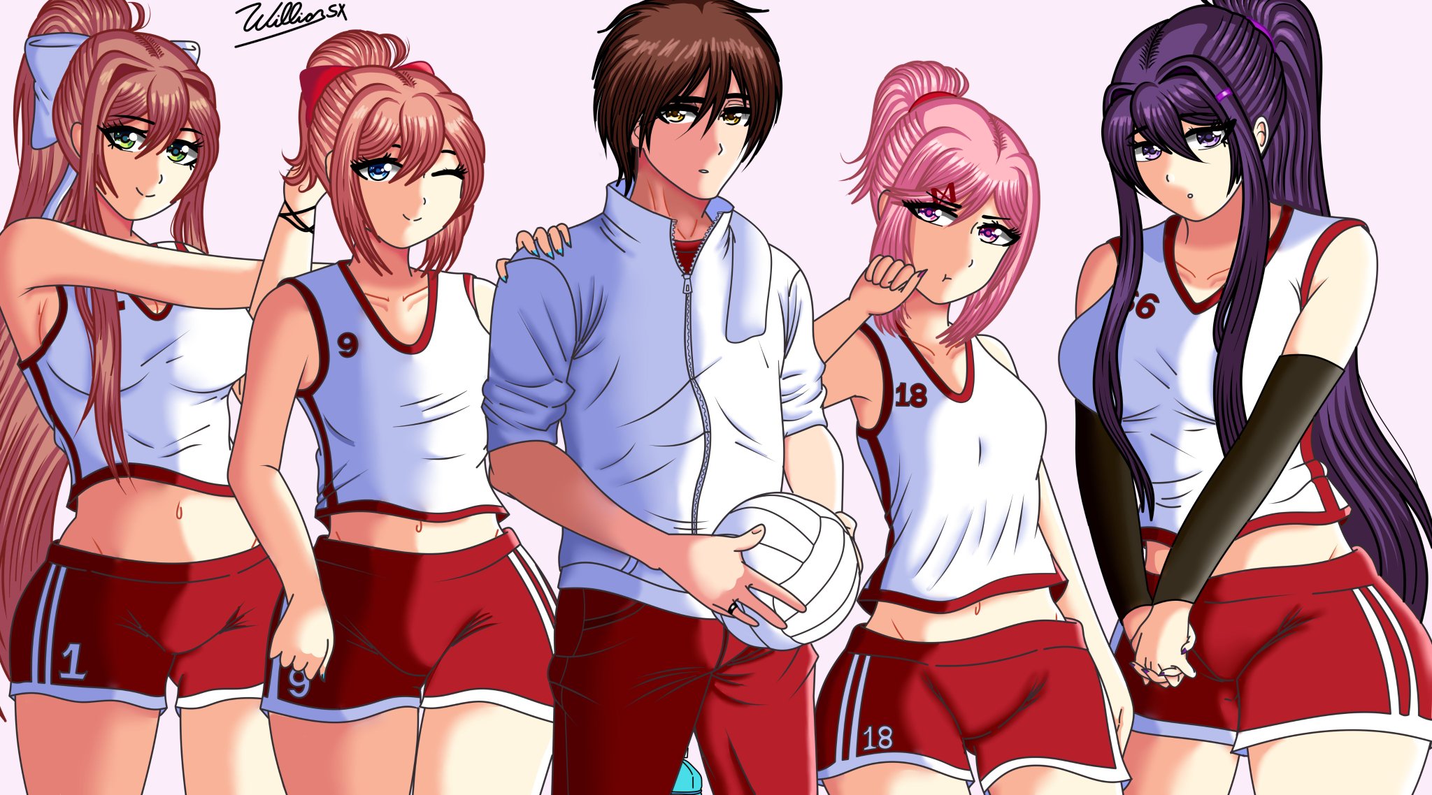DDLC, DokiDokiLiteratureClub!, Doki Doki Literature Club! / 試着 - pixiv