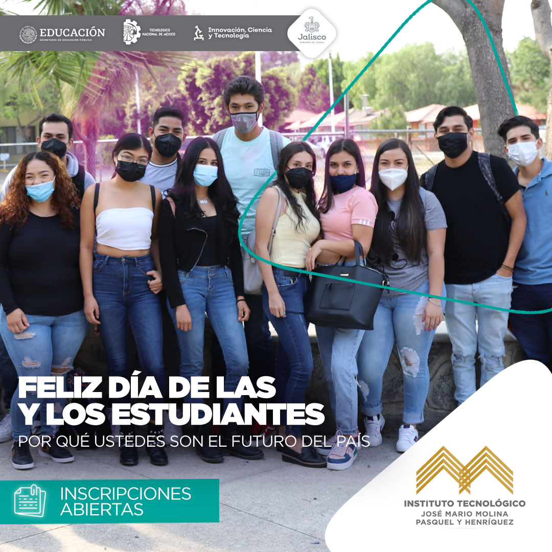 OficialTecSJ's tweet image. Deseamos a todos los y las estudiantes dela #ComunidadTecMM que pasen un feliz día.

¡Ustedes son el motor de nuestros Tecnológicos!

#OrgulloTecMM #OrgulloTecNM