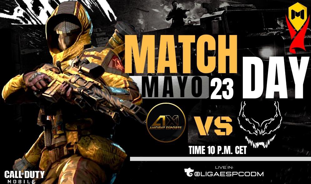 ¡Hoy jugamos!

🆚 @maximumklyntar 
⏰ 22:00
🏆<a href="/LigaEspMobile/">Liga Española Mobile</a> 
📺 trovo.live/JonynhoDj
🎙 <a href="/Jonynho_Dj/">JonynhoDj</a> 
💚 <a href="/trovolive/">Trovo Live</a> &amp; <a href="/gamersfy/">Gamersfy</a>