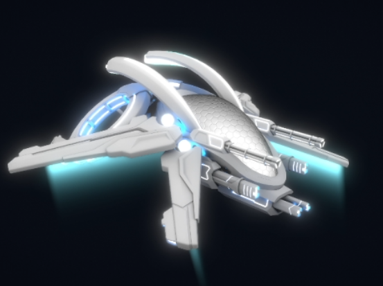 OnlyByMidnight's tweet photo. So searching through old footage and found this. Fun reminder for how much the lightmap adds to the form of our ship!💡
#indiedev #gameart #spaceship #lightmap https://t.co/LmyRNxIwal
