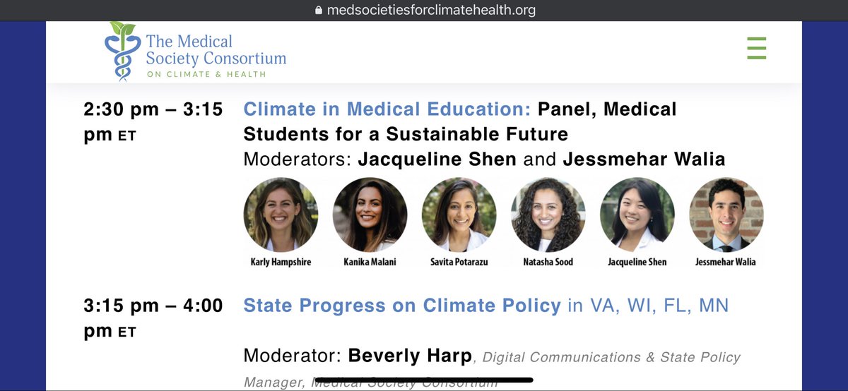 MS4SF's tweet photo. Celebrating our amazing leadership today! So excited to have such a star team sharing our vision for climate in medical education today! @HampshireKarly @SavitaPotarazu @natasha_sood @jacqshen @jesswalia https://t.co/HeL6DmeXW2