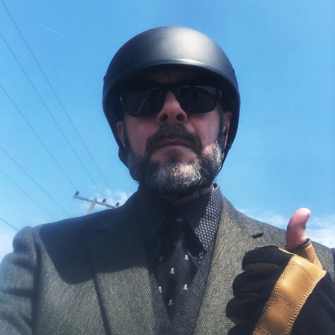 It&rsquo;s 90 degrees and I&rsquo;m wearing a three piece wool suit. Gotta be a good reason.   Distinguished Gentlemen&rsquo;s<a href="/tag/distinguishedgentlemansride"class="tags"><span>#distinguishedgentlemansride</span></a>