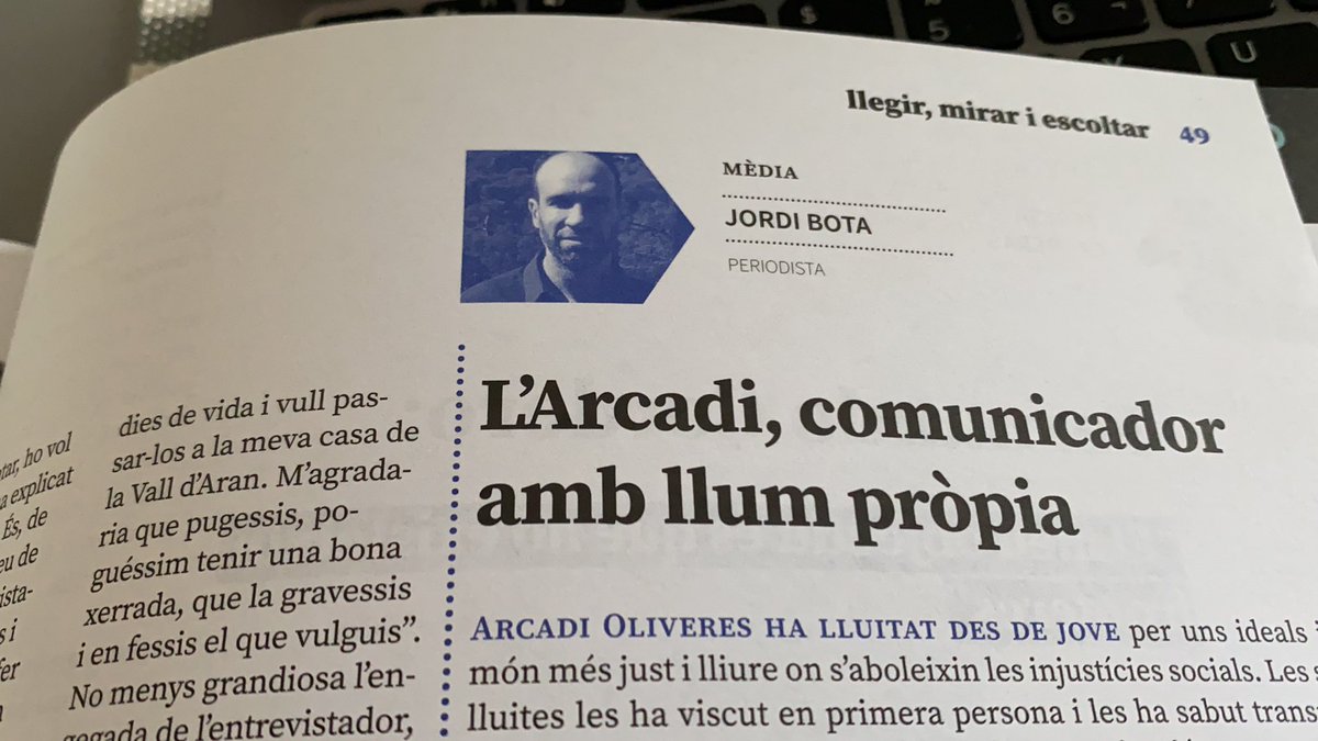 emilipachecoga's tweet photo. El record d’Arcadi Oliveres a través del “mèdia” de @jbotap a @RevistaFocNou. El pas de l’ Arcadi per @radioestel i @catcrist amb  @merce_raga @carmemunte @JoanTriasM @IgnasiMiranda https://t.co/C2Lf1sLoK7