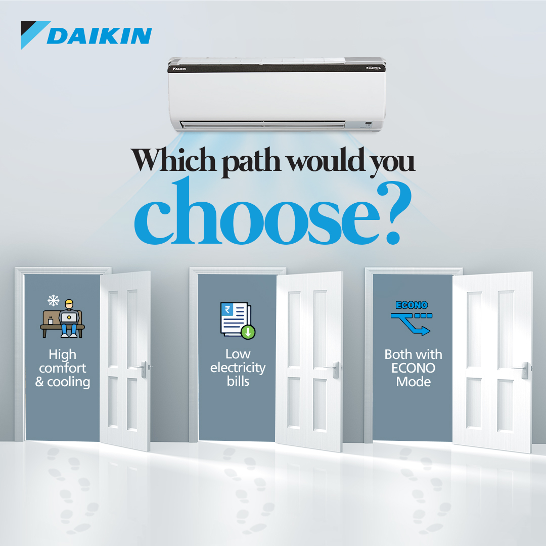 High cooling and high bills don’t always go together. Choose one of our ECONO Mode ACs for limited power consumption and enjoy the best of both worlds with big savings and optimum comfort: https://t.co/0tx4ZwPpiA
#Daikin #DaikinAC #InnovatingForChange #CoolAir #DaikinSL #SriLanka https://t.co/gnKxzQIJK7