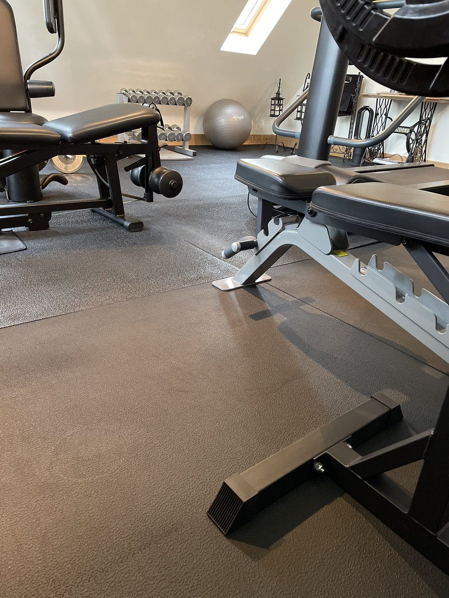 mattingsolution's tweet photo. Our reversible gym mats in a customers home gym. These mats can be butted together to cover large areas! 

Take a look at our website for more details... https://t.co/ko4kOveQ5S https://t.co/KNjIwURFas