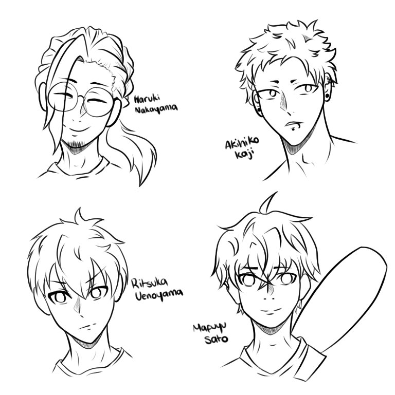 rusaldraws's tweet photo. drawing anime a few months ago vs drawing anime now. i think i improved 👁️👄👁️💧 https://t.co/dJv7tGEftz