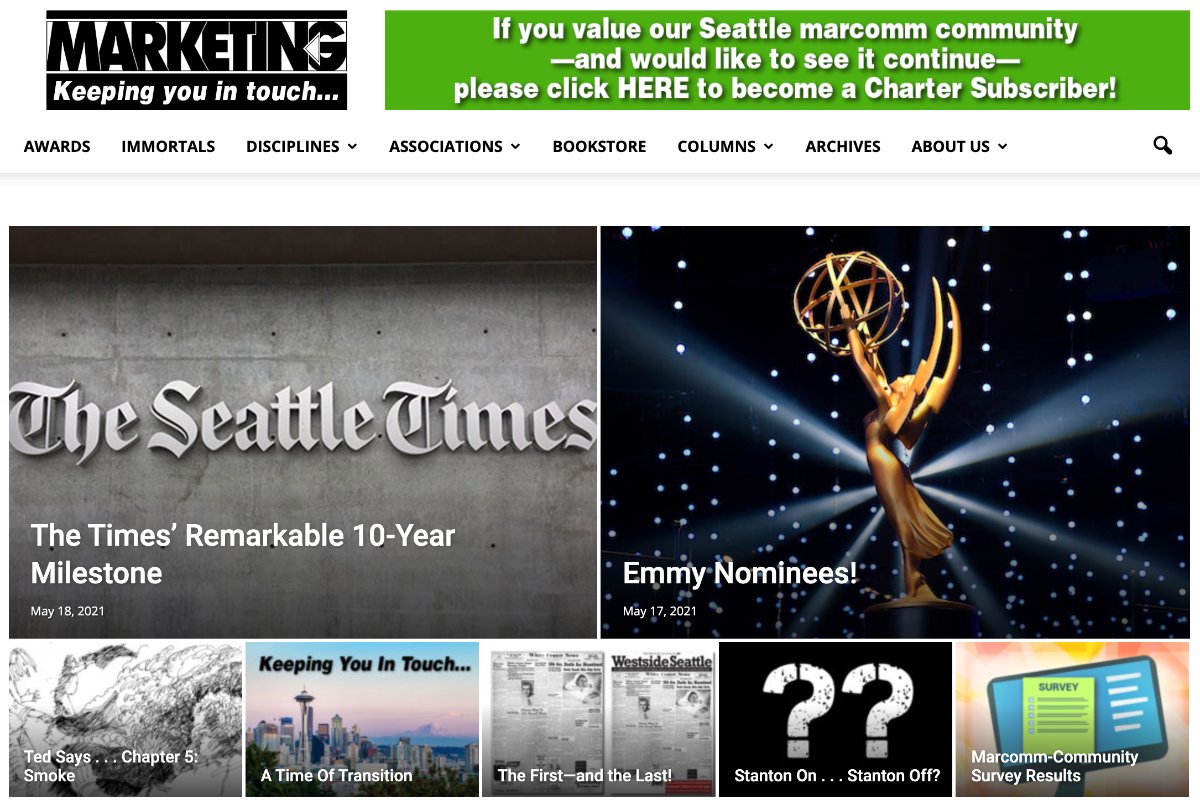 marketingnw's tweet photo. The Times' Milestone! - https://t.co/N0jqB9Wlcz https://t.co/u8NkDuwpPk
