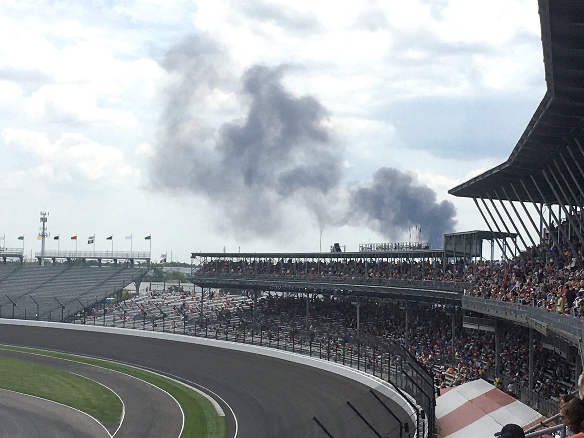 TimNation's tweet image. What’s on fire? #indy500