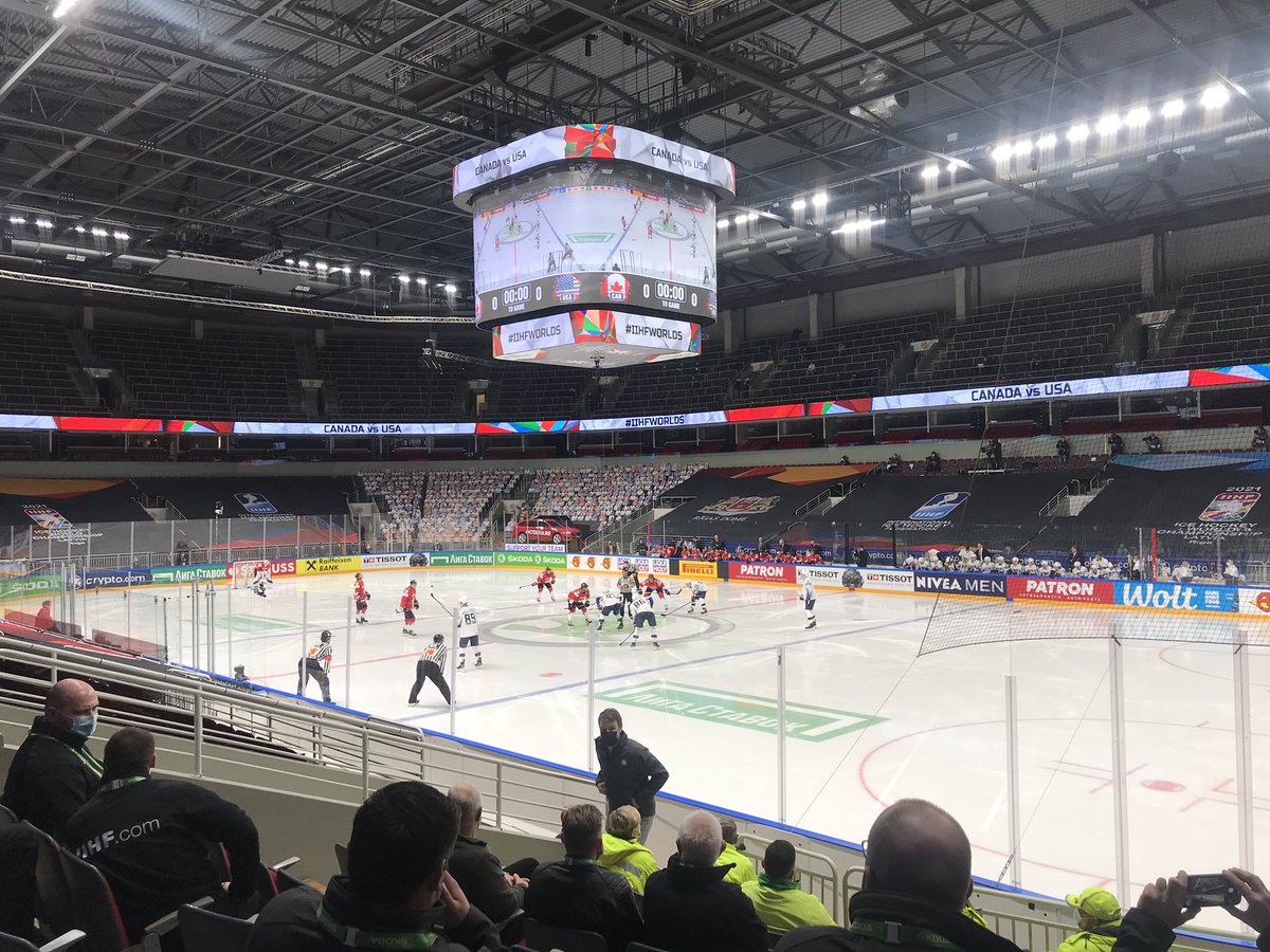 At the ice hockey pitch Riga