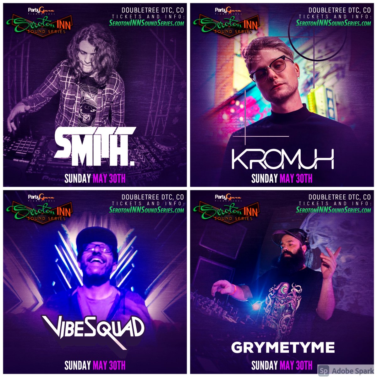 SerotoninnSound's tweet photo. Next Sunday we have an ALL STAR supporting lineup curated by our friends at @subdotmission . It's a 7 hour non-stop dance party from start to finish w/ performances from Smith., @Kromuh , @VibeSquaD  &amp; @grymetymemusic ! 

General Admission Dance Floor Tickets for as low as $68! https://t.co/DAGsZvEarj